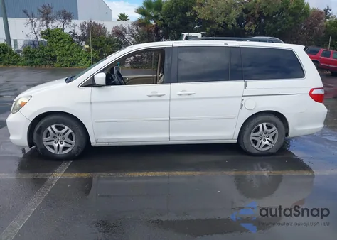 2005 Honda Odyssey Ex-L z USA, uszkodzony, nr VIN 5FNRL38605B045246